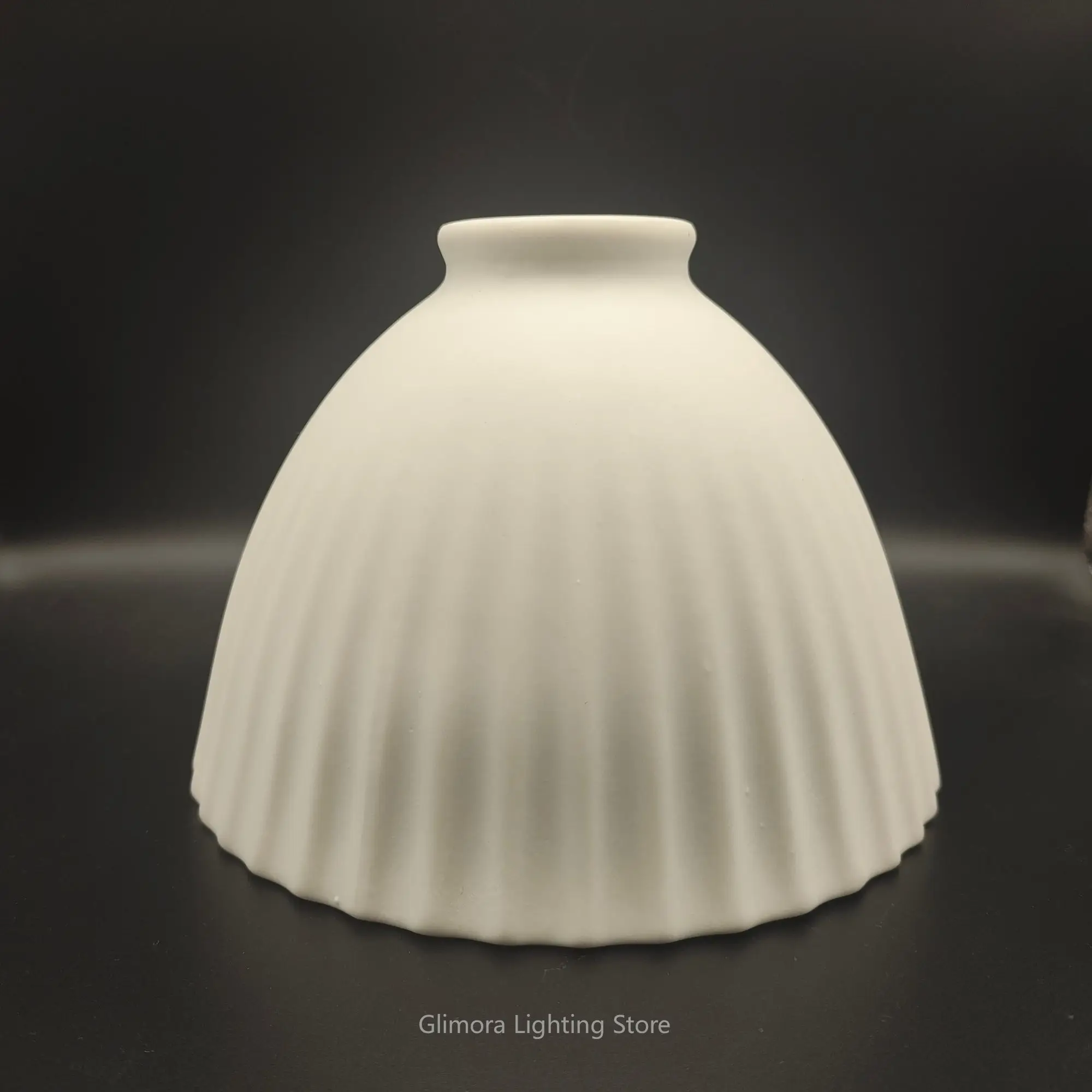 Ceramic Lampshade for Pendant Light, Handmade Replacement Cover for DIY Ceiling, Artisan Globe Shade for Home Decor Chandelier