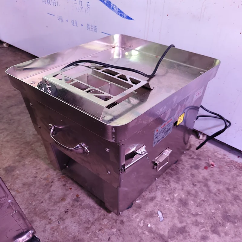 Electric Automatic Meat Slicing Machine with High Efficiency Stainless Steel Slicer for Fresh Beef Pork Mutton Cutting