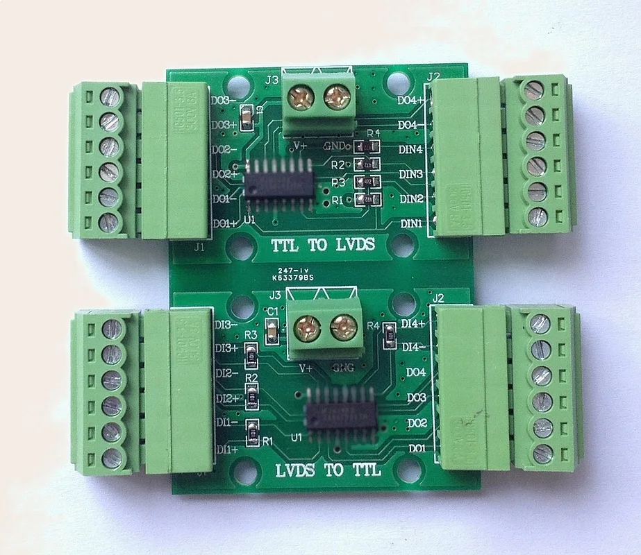 Bi-Directional LVDS to TTL Signal Conversion Module LCD Screen Adapter Board