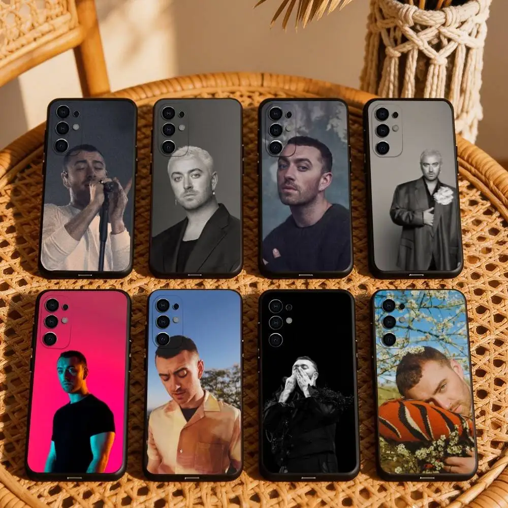 

S-Songwriter G-Gracie A-Abrams Phone Case Black Silicone Soft For Samsung S25,S24,S21,S22,S23,S30,Ultra,S20,Plus,Fe,Lite