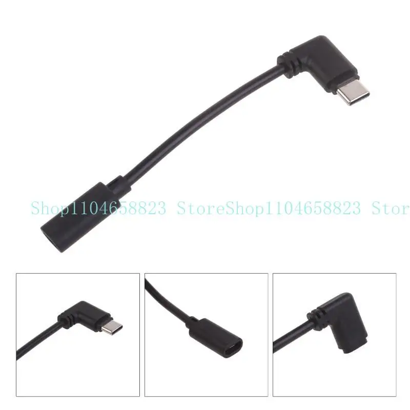 652f MICRO-USB zu Typ-C-Kabel 90-Grad-Biegerwandlerkabel-Support-Datenübertragung