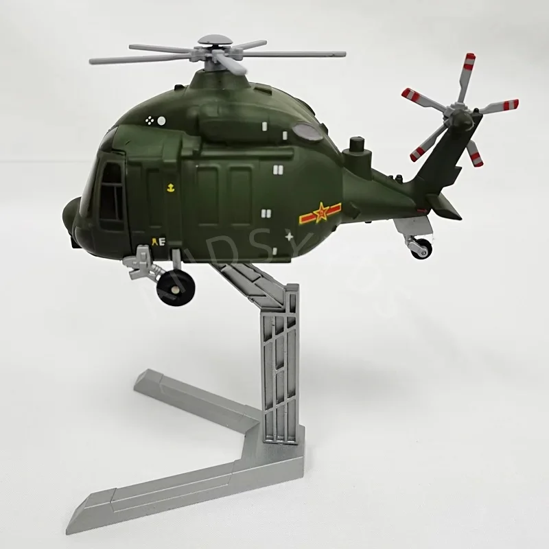 

Cartoon Q-version Z-20 helicopter model alloy Z-20 universal toy planes for kids military aircraft model domestic Black Hawk
