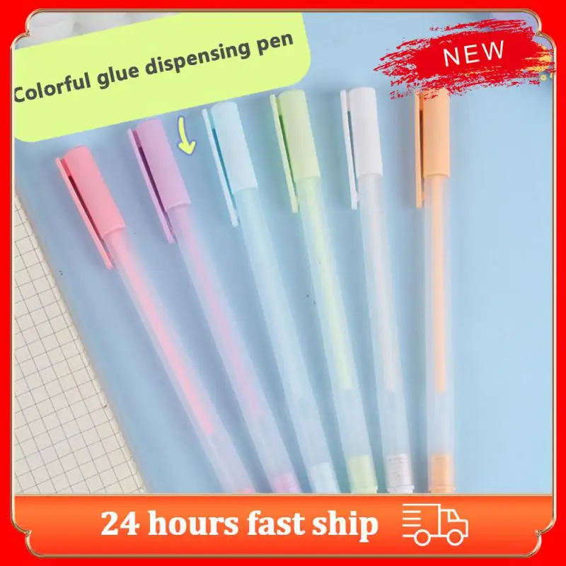 Students' Art Projects Mess-free Versatile Quick-drying Convenient Precise Colorful Adhesive Tools Art And Craft Gel Pens Trendy