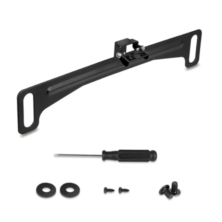 

versal No Drilling Required License Plate Camera MountFull Stainless Steel Anti-Rust Paint Backup Camera License Plate Mount Da