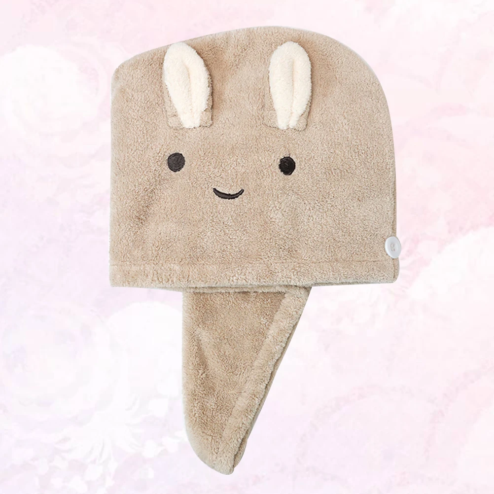 

Dry Hair Cap Quick Drying Towel Absorbent Microfiber Shower Caps Accessories for Long Short Hair Lightweight Portable Home