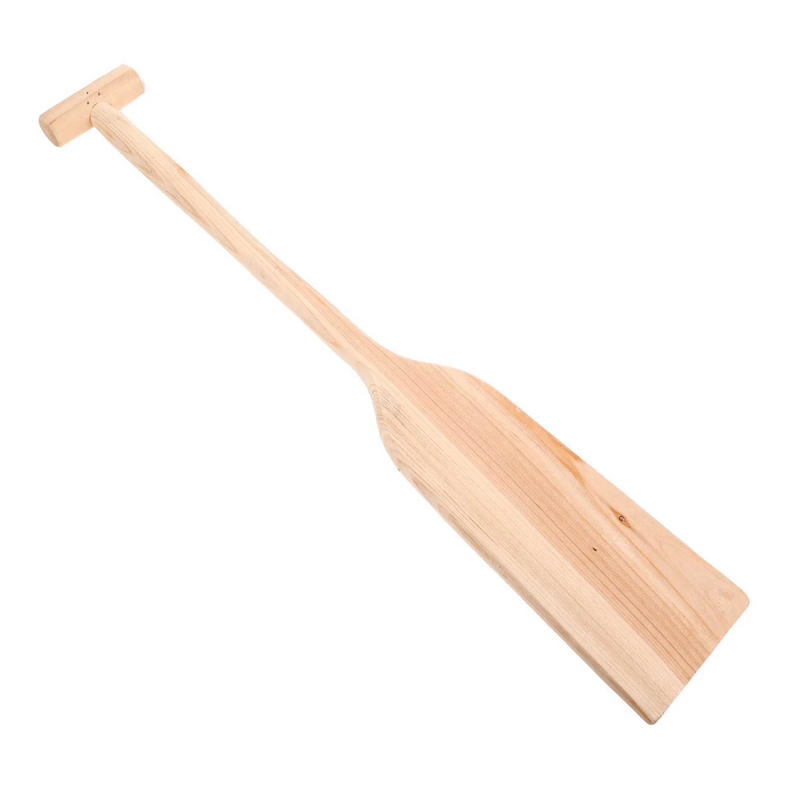Pá de madeira inacabada, ferramenta artesanal diy, fácil de pintar, decoração de remo em forma de remo para pendurar na parede e estilo náutico para casa