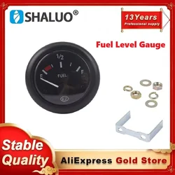 12V 24V Diesel Generator Fuel Level Gauge Meter 106.5 to 6.7 Ohms Genset Parts Accessories