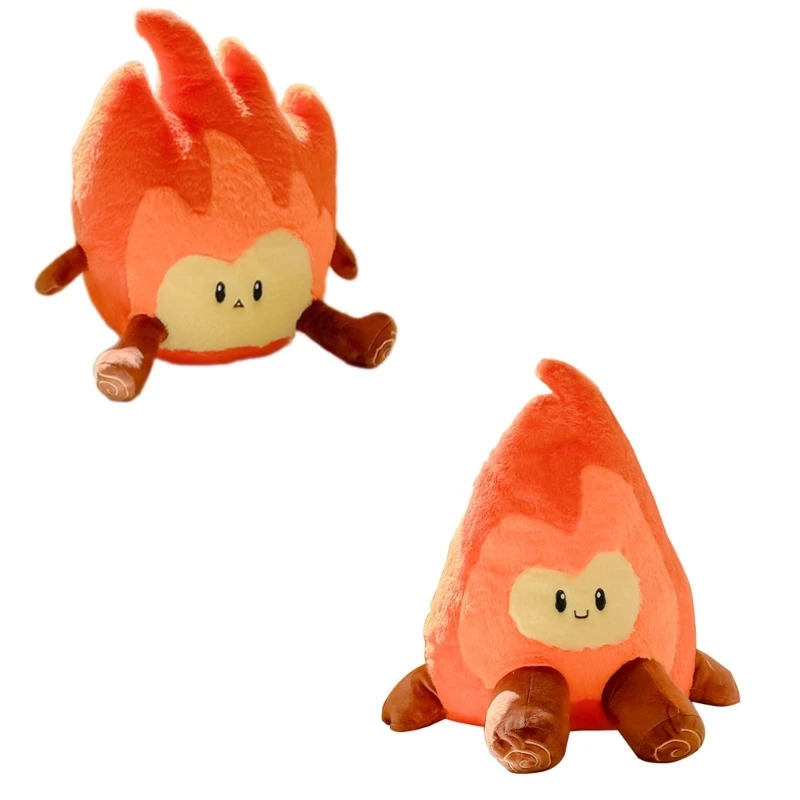 

U2JC Interactives Flame Stuffed Plushes Toy Portable Travel Companion Early Learning Playtimes Items