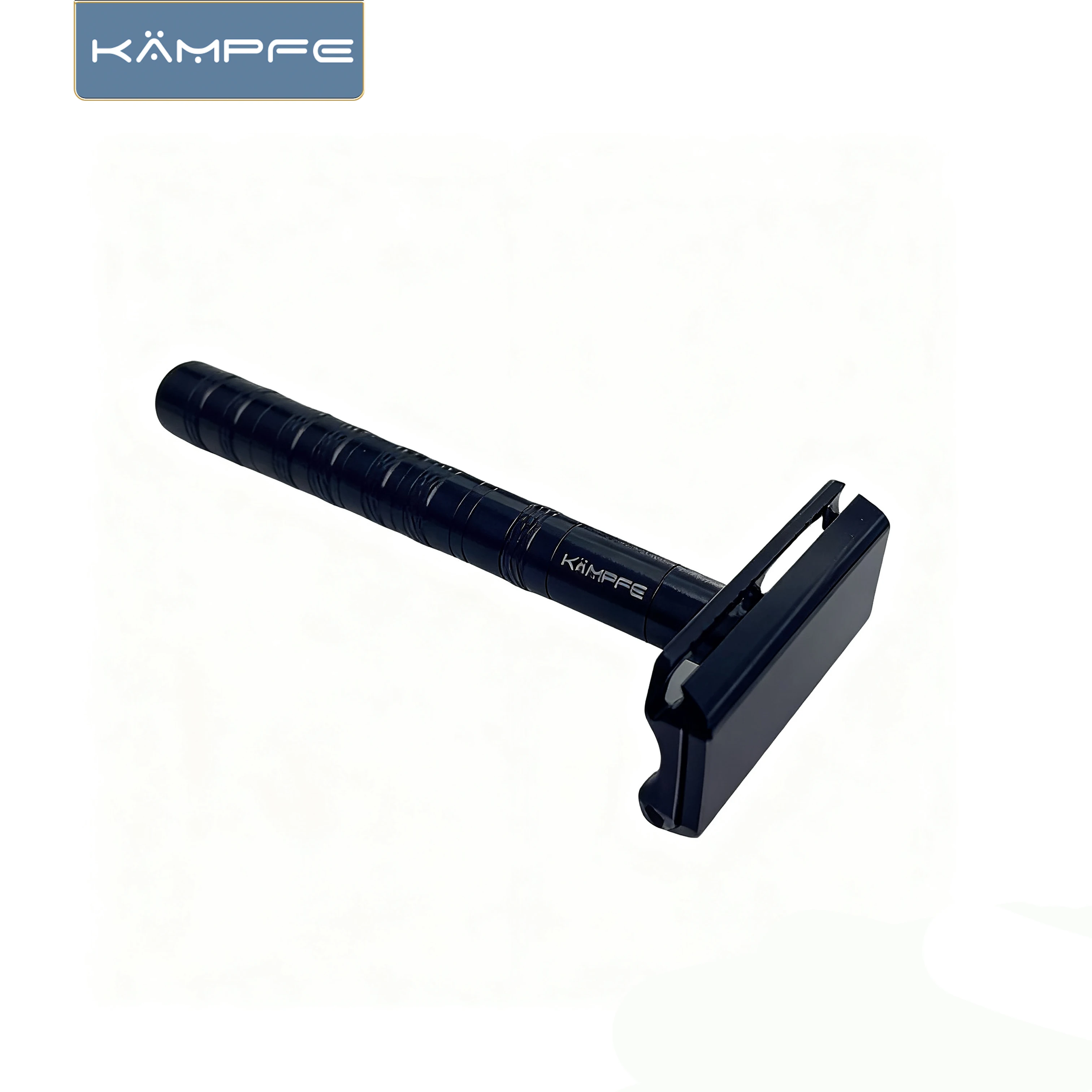 KAMPFE Double Edge Safety Razor for Men Aluminum Crafted with CNC Processed Face Shaver Gift for Boyfriend
