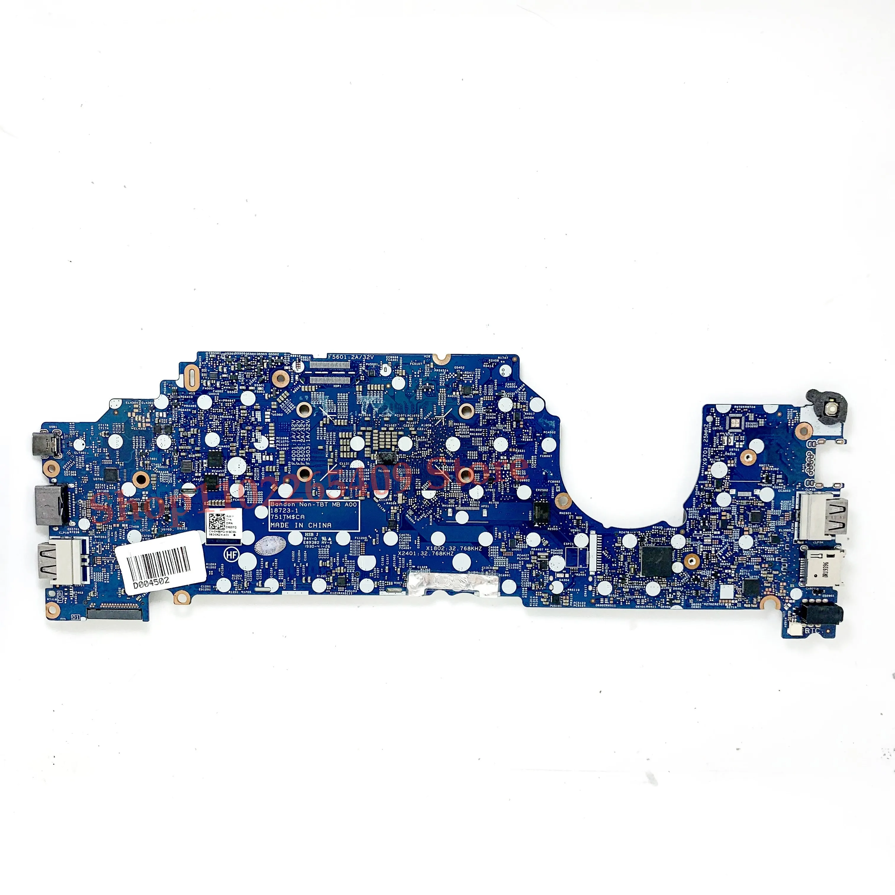 

Высококачественная материнская плата CN-0H69YG 0H69YG H69YG для ноутбука DELL 5300, материнская плата 18723-1 с процессором SRF9Z I5-8365U, 100% работает хорошо