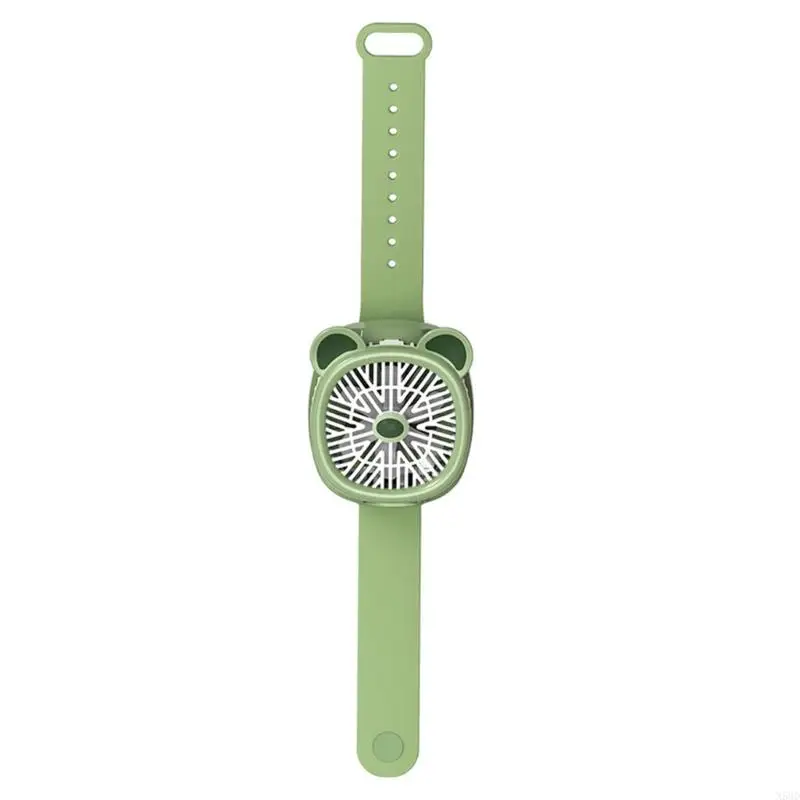 Cartoon Watch Fan Fan Summerable Fan Fan 5V Mini Cooler Поклонники Портативный тихий поклонник запястья
