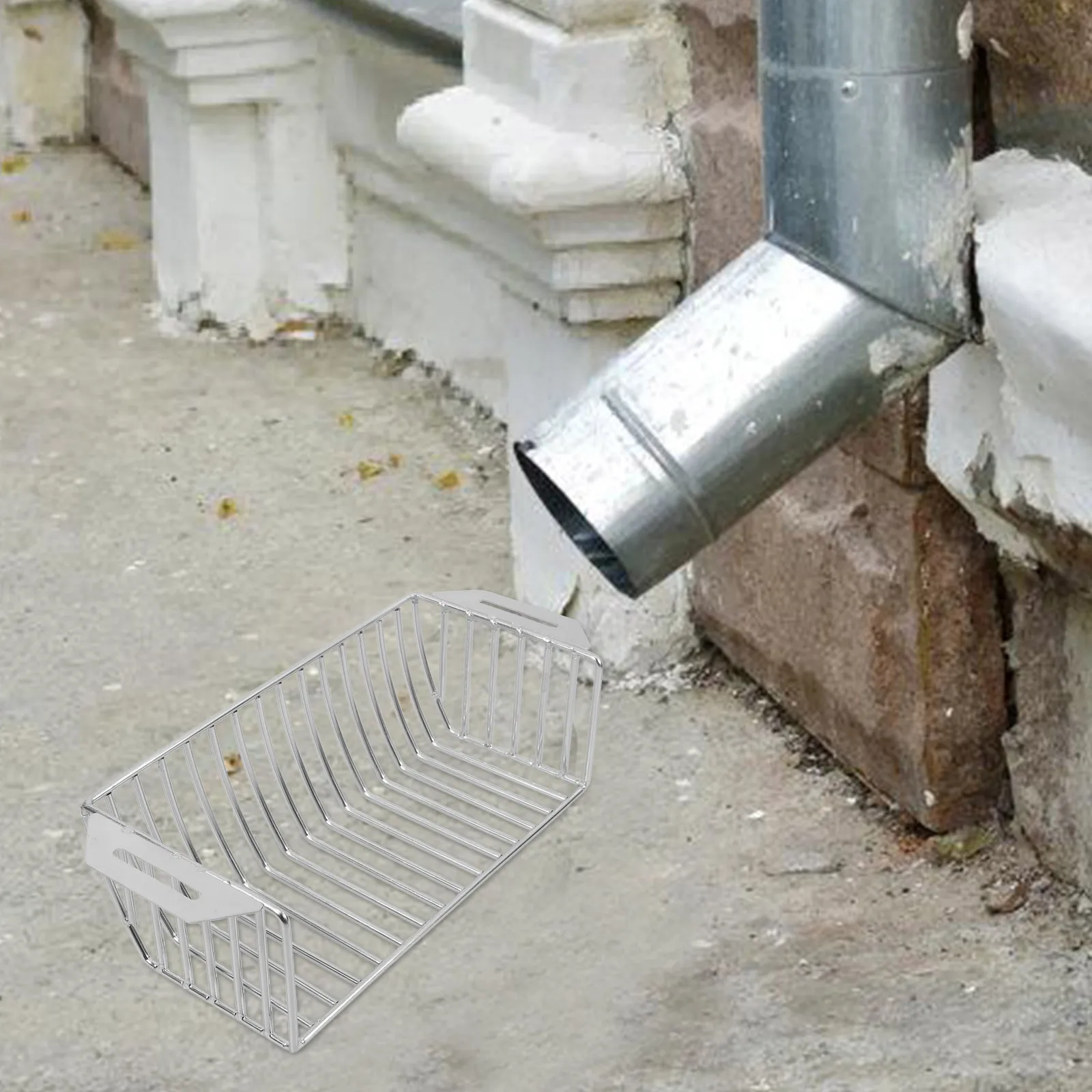 الفولاذ المقاوم للصدأ استنزاف مصفاة الفلتر شبكة ل سقف مزراب الحرس مكافحة كتلة غطاء ماسورة التصريف شاشة نظام الصرف الأنابيب #5