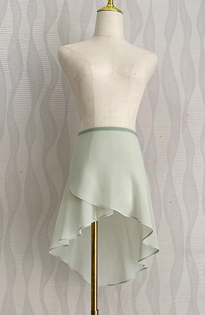 

Женская балетная юбка, шифоновая кружевная танцевальная юбка, юбка для взрослых, балетная мини-юбка для девочек