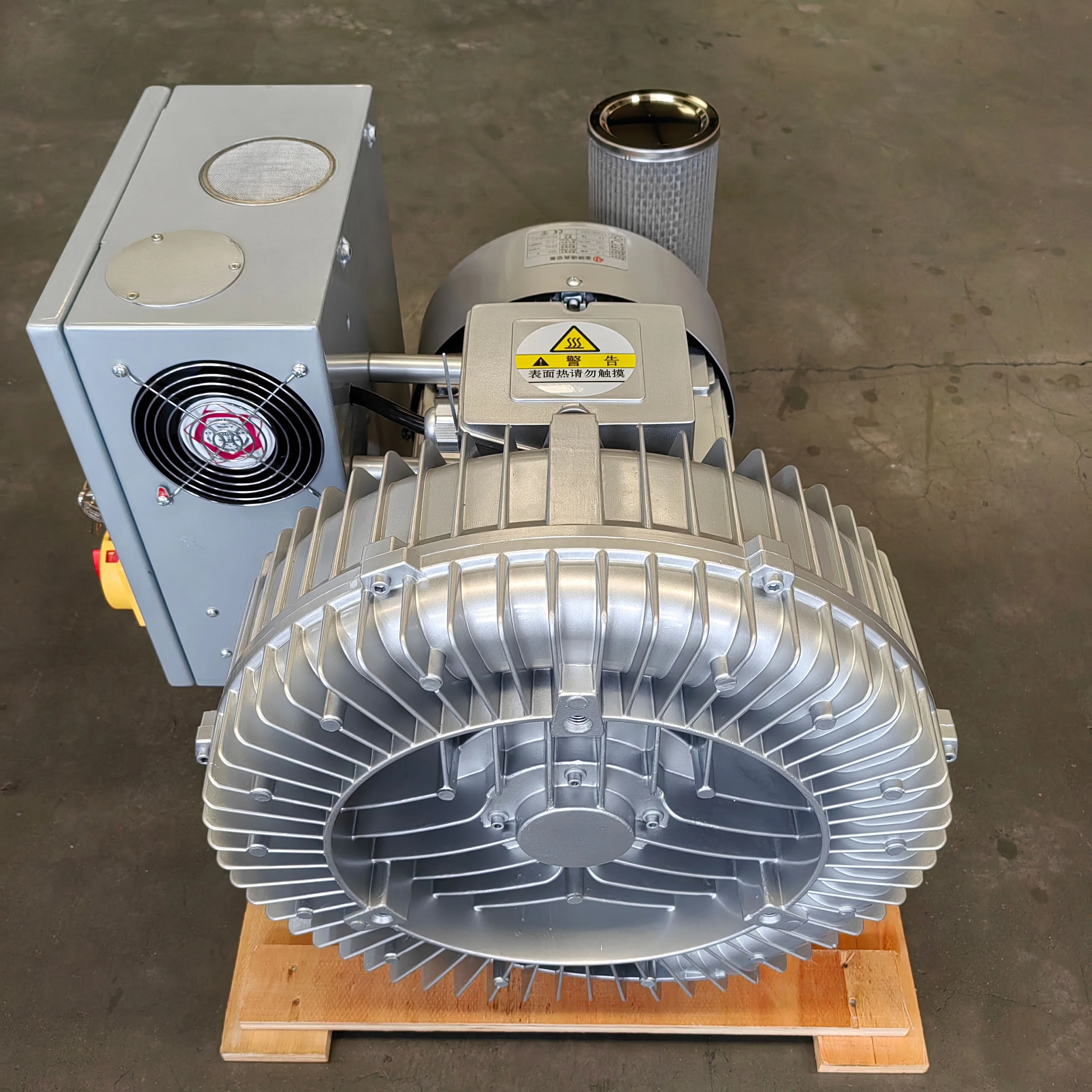 Magnet Inverter Single Stage Vortex Fan Turbo Side Channel Ring Blowers Vacuum Ring Blower Three Phase 50-60Hz Permanent