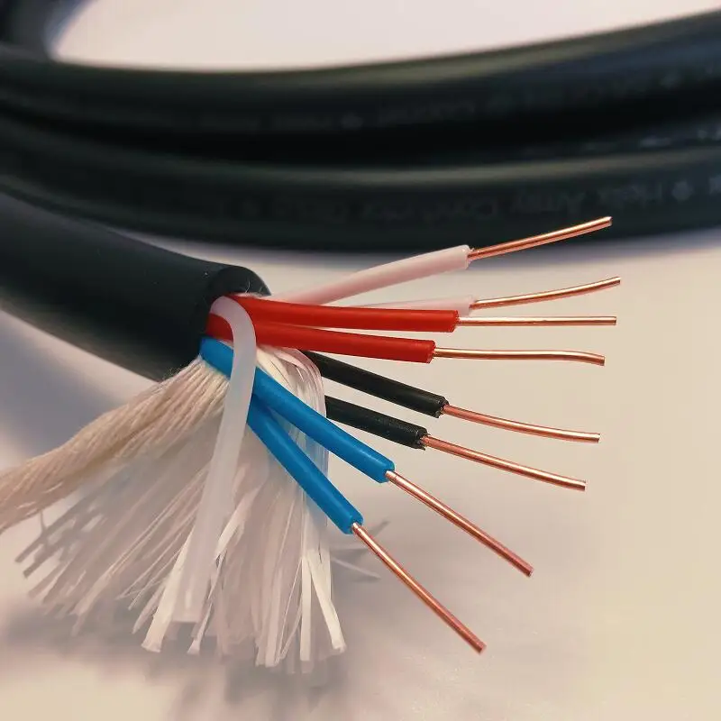 Оригинальный кабель для динамика Helix8, монокристаллический медный аудиофил, основной кабель для динамика HIFI, 8-жильный кабель H8, аудиокабель, оптовый кабель