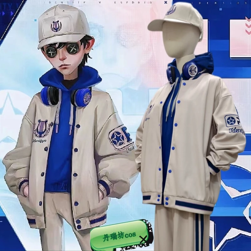Identity V Cosplay Costume Set Mercenary Cos Esports Themed New Skin Cosplay Clothes Set Girl Women Adult Halloween Clothes