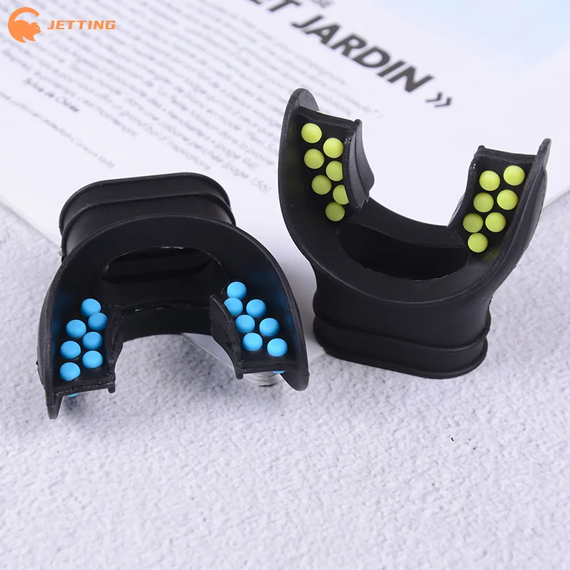 

(New) 1Pc Scuba Diving Silicone Mouthpiece Tab Replacement Regulator Snorkel Comfort Fit Mouth Piece For Men Women
