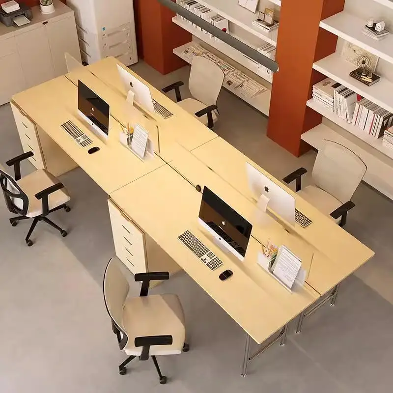 

Aluminum simple birch ocean board large board creative studio office computer desk