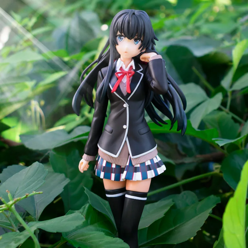 私の手作りの青春ロマンスストーリーのフィギュア - 桜田ユナ スタンディングフィギュア デスクトップデコレーション アニメコレクターファン向け