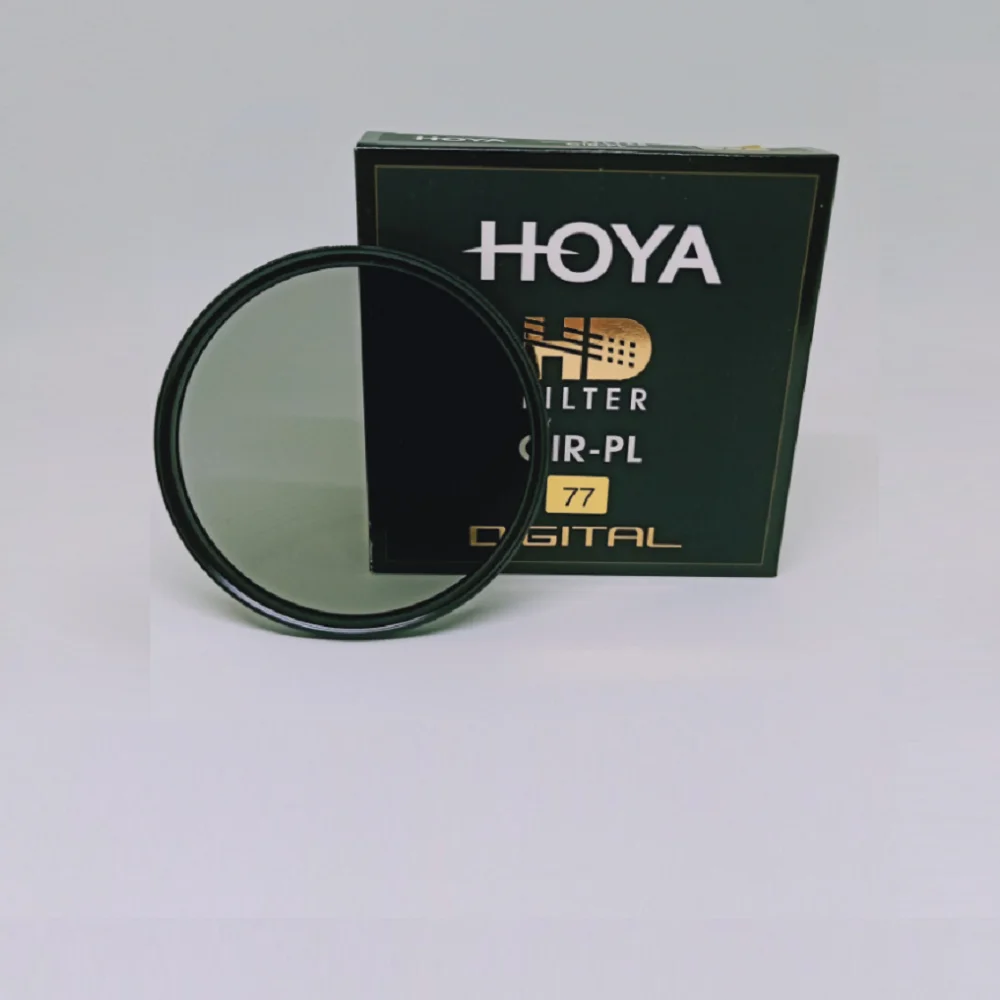 HOYA HD CPL ฟิลเตอร์67_72_77_82mm CIR-PL แบบวงกลมโพลาไรซ์บางเฉียบอุปกรณ์เสริมกล้องโพลาไรซ์สำหรับเลนส์กล้อง Nikon Canon SONY