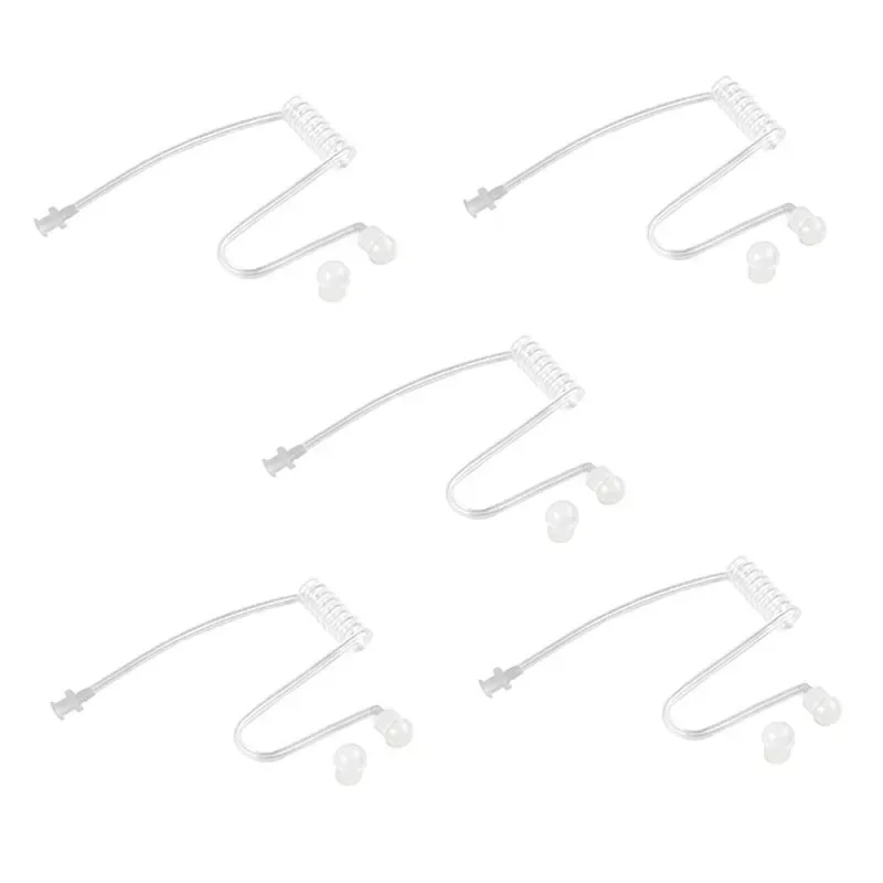 

Комплект из 5 сменных акустических трубок для раций Motorola, Baofeng, Kenwood, PTT-микрофонов и гарнитур