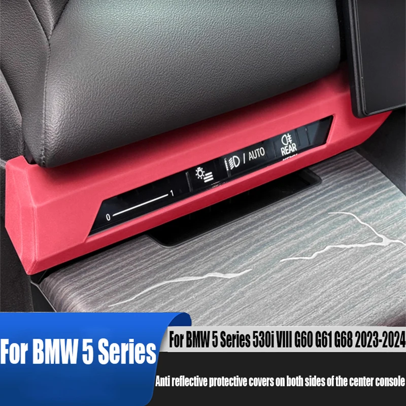 

Central control side anti reflective protective cover car modification parts For BMW 5 Series 530i VIII G60 G61 G68 2023 2024