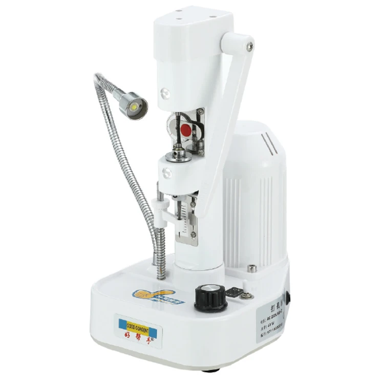 CP-2A Optical drilling and notching machine optical lens    for rimless eyeglasses