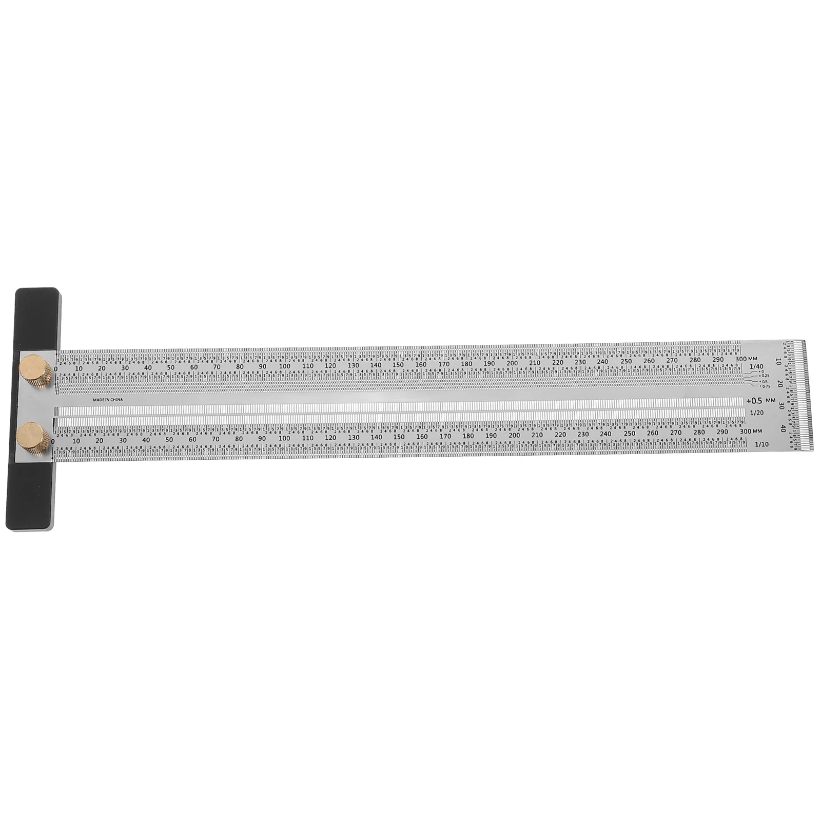 

T-Square 300Mm Stainless Steel Woodworking Ruler For Angle Measuring Marking Scribing Gauge Carpentry Tool Precision