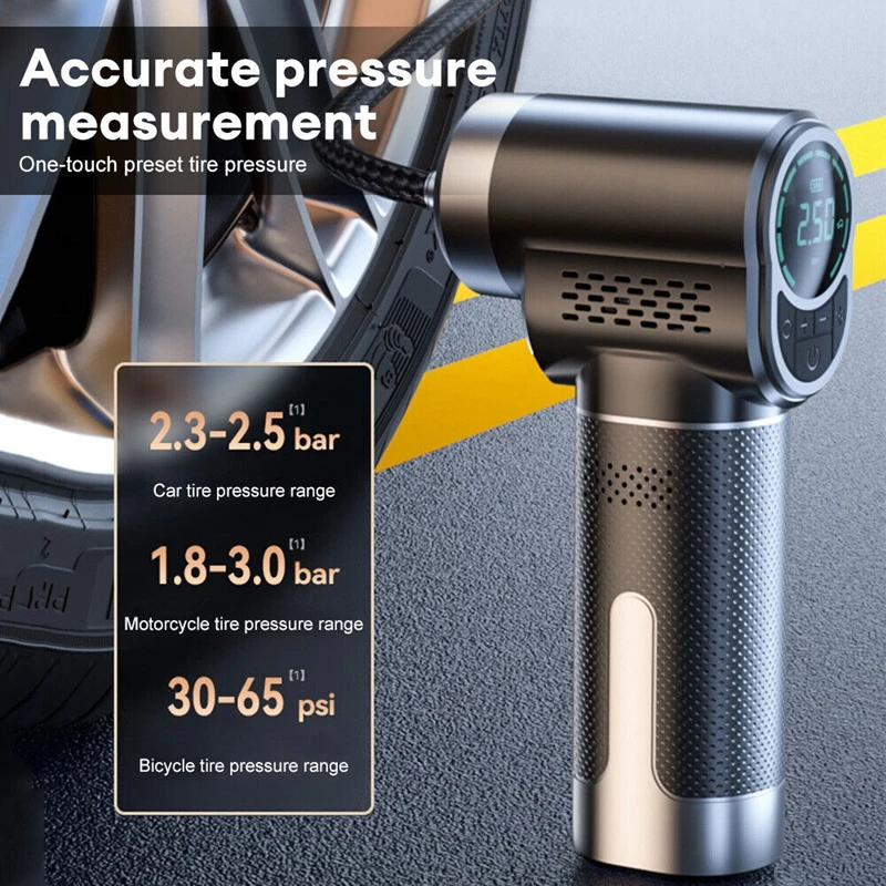 LEIBOO El Tipi Hava Kompresörü - Car Portable Tire Inflator incelemesi ve fiyatı