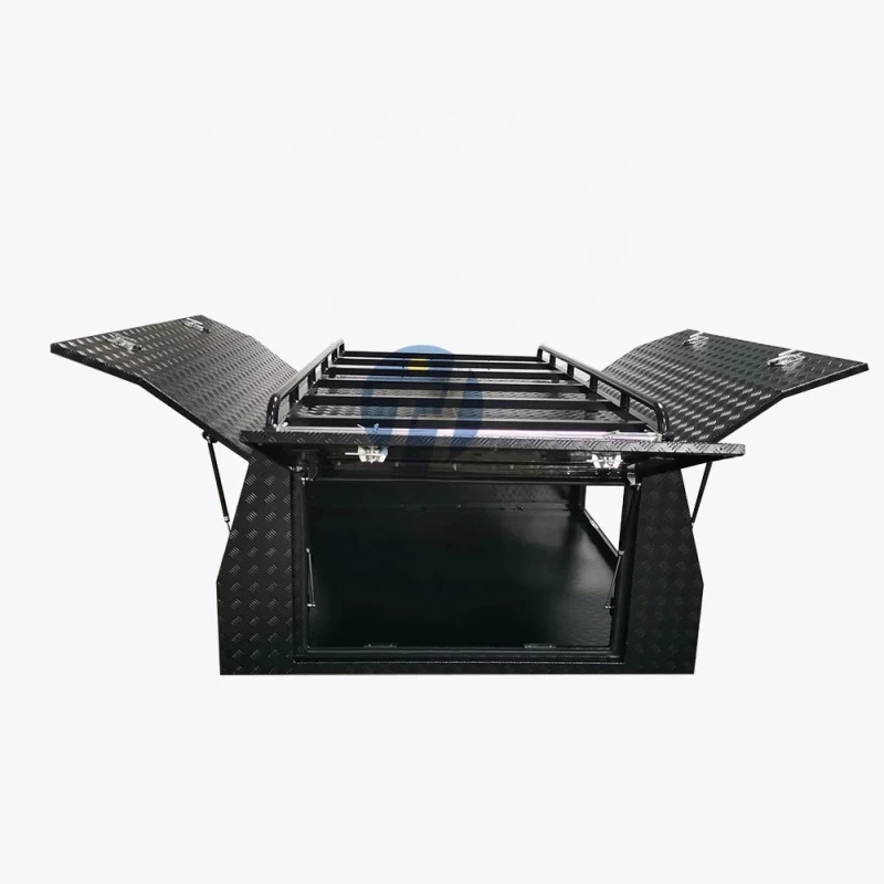 Removable Extra Cab Aluminium Canopy With 3 Doors For Ranger Dmax BT50 Triton Colorado Navar