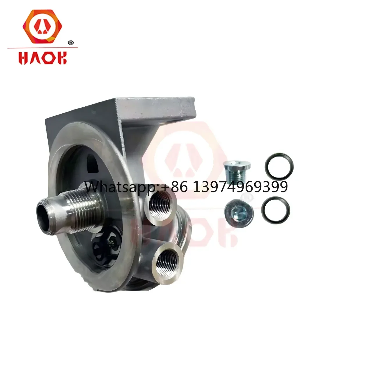 for  Deutz BF6M2012 Engine Filter Head High Performance Replacement Part 02113149 Durable Air Oil Filter Head