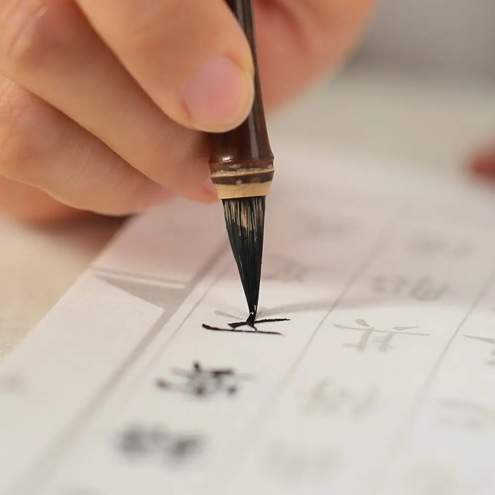 

Bamboo Wolf Hair Drawing Crisperding Artist For Art Chinese Brushes Painting Practice Calligraphy Brushes Script Writing Brush