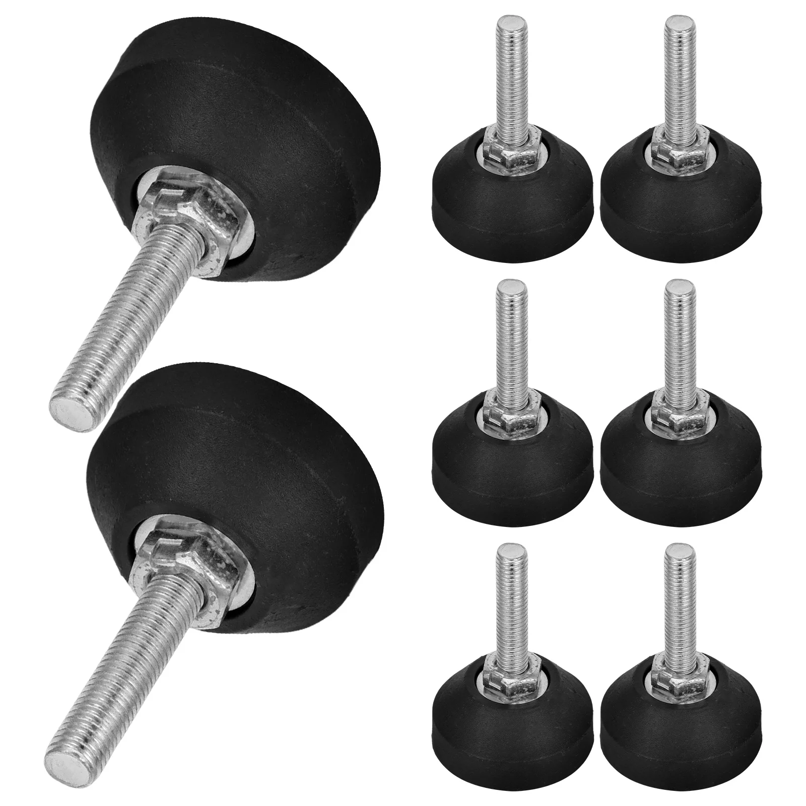 8Pcs Adjustable Table Legs Furniture Leveling Feet Adjustable Feet for Wardrobe Adjustable Table Legs Levelers Mechanical Equipm