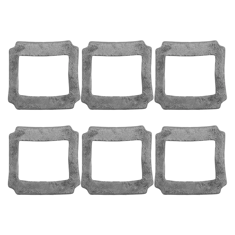 ELEG-6PCS Window Cleaning Robot Mop Cloth Cleaning Rag Towel Dust Cloth Cleaning Cloth For LIECTROUX YW710