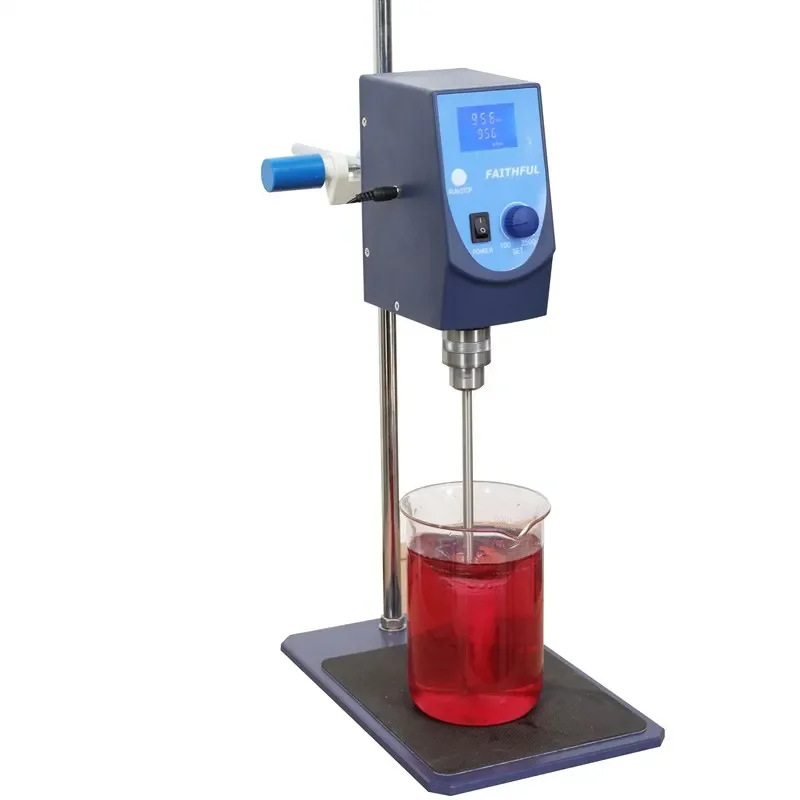 

High quality lab equipment LCD display digital overhead stirrer 20L