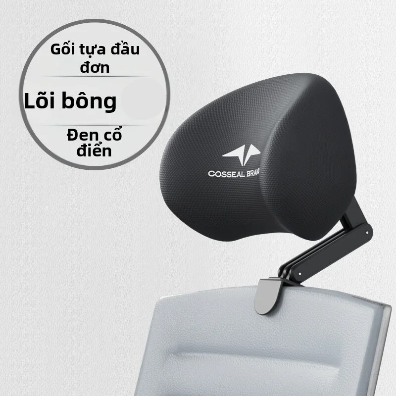 COSSEAL | Gối Tựa Đầu Ghế Văn Phòng Điều Chỉnh Được Độ Cao Bảo Vệ Cổ & Lưng