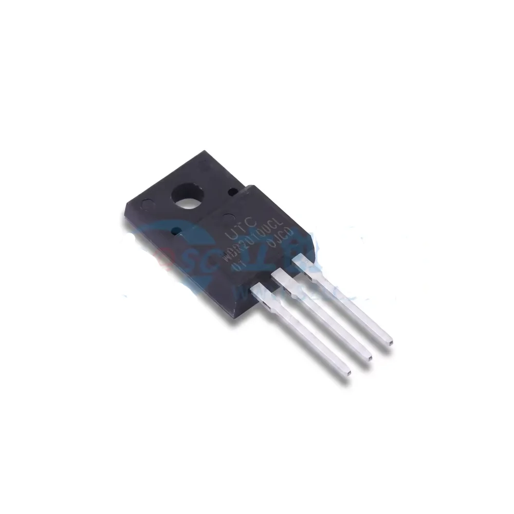 (10 pcs) MBR20100CL-TF1-T TO-220F MBR20100CL - Schottky Diode Array 100V 20A Common Cathode MBR20100