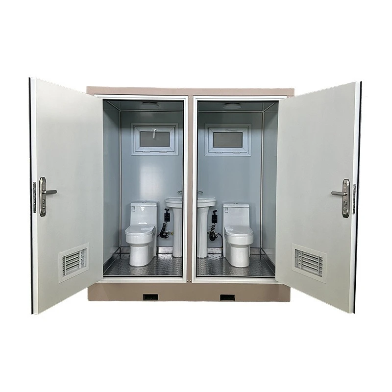 Prefabricated mobile toilet Sitting Outdoor toilet Dry toilet