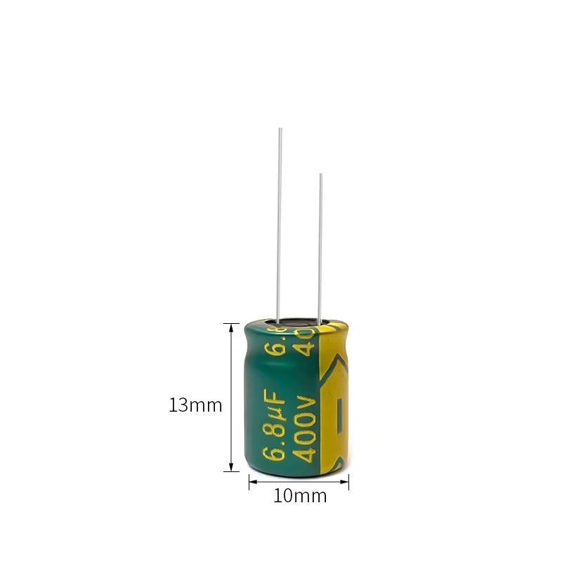 20PCS High-Frequency Low-ESR Through-Hole Aluminum Electrolytic Capacitors 400/450v4.7/6.8/10/15/22/33/47/68/100/120/150uf