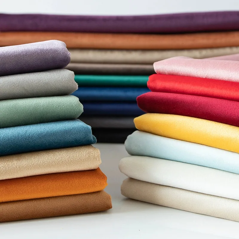 50*155 ซม.ผ้ากํามะหยี่ทองจัดการประชุมบนพื้นหลังสีดําหนาสีแดงผ้าตกแต่งผ้าปูโต๊ะผ้าม่านผ้า DIY อุปกรณ์เสริม