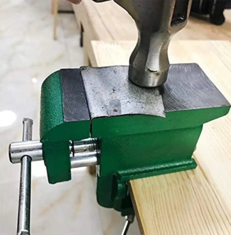 Bench Vice Machine Vise Clamp Full Metal Multifunction Woodworking Tools for DIY Table Use