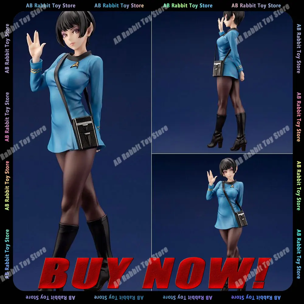 20cm Star Trek Vulcan Anime Figure Figure Bishoujo Science Officer Command/Medical Officer Girl Action Figure Model Doll Toy