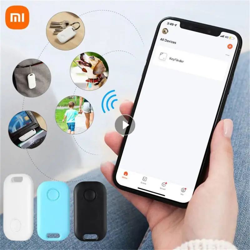 

Xiaomi Mini GPS Tracker Smart Wireless Anti Lost Keychain Alarm Location Tracker Tag 2-Way Search Key Finder Smart Life Products