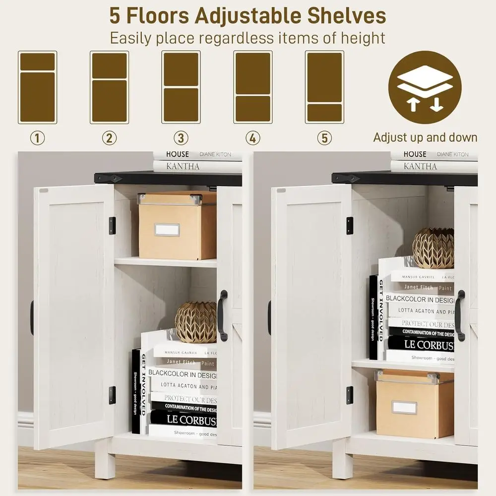 Adjustable Shelving for storage