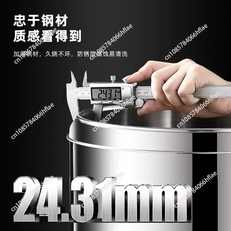 10L/20L/30L Stainless Steel Insulated Bucket Large Capacity Beverage Dispenser With Tap For Commercial Drink Storage