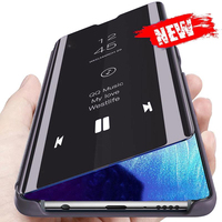 Luxury Smart Mirror Flip Case For Honor Magic 5 6 Lite X9B X7B X8B Coque For Honor X8 5G X9A 70 50 20 Leather Stent Phone Cover