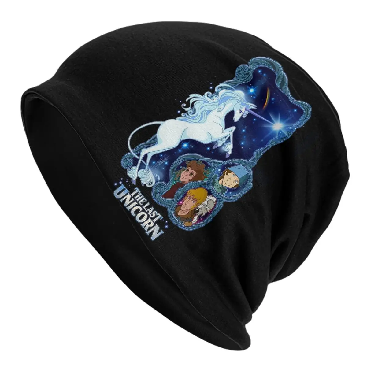 The Last Unicorn Warm Knitted Cap Fashion Bonnet Hat Autumn Winter Outdoor Beanies Hats for Men Women Adult