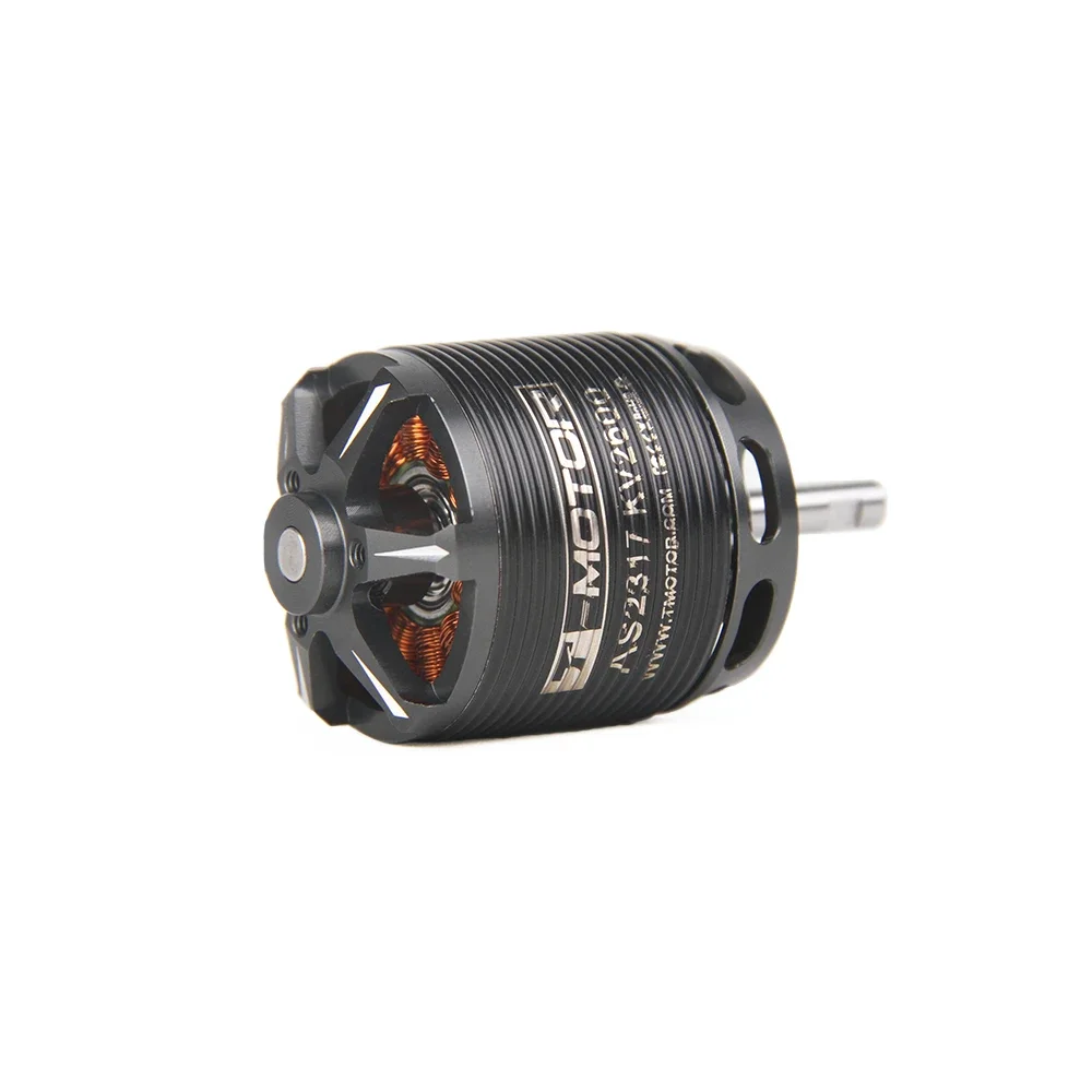 BoMasFor T-motor AS2317 AS 2317 Long Shaft KV880 KV1250 KV1400 Brushless Motor Outrunner For Small 3D Fixed Wing RC Drone
