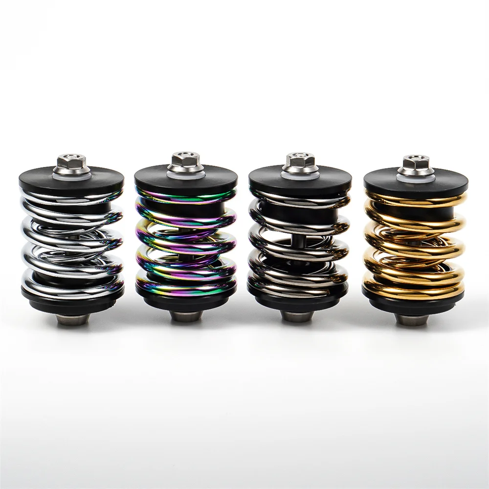 Folding Bike Rear Shock Absorber - For ​Brompton Spring Suspension, Titanium Axle & Stainless Steel, Bicycle Accessories​​ Parts view 2