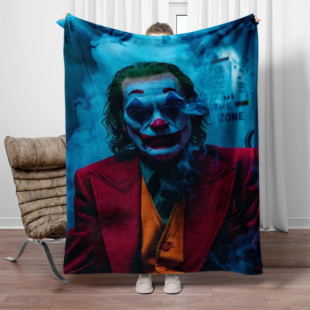 Joker Blanket - Lightweight Flannel Throw Sofa, Bed, Knee, Travel,  Living Room, Office, Sofa, Chair, Blanket，blanket